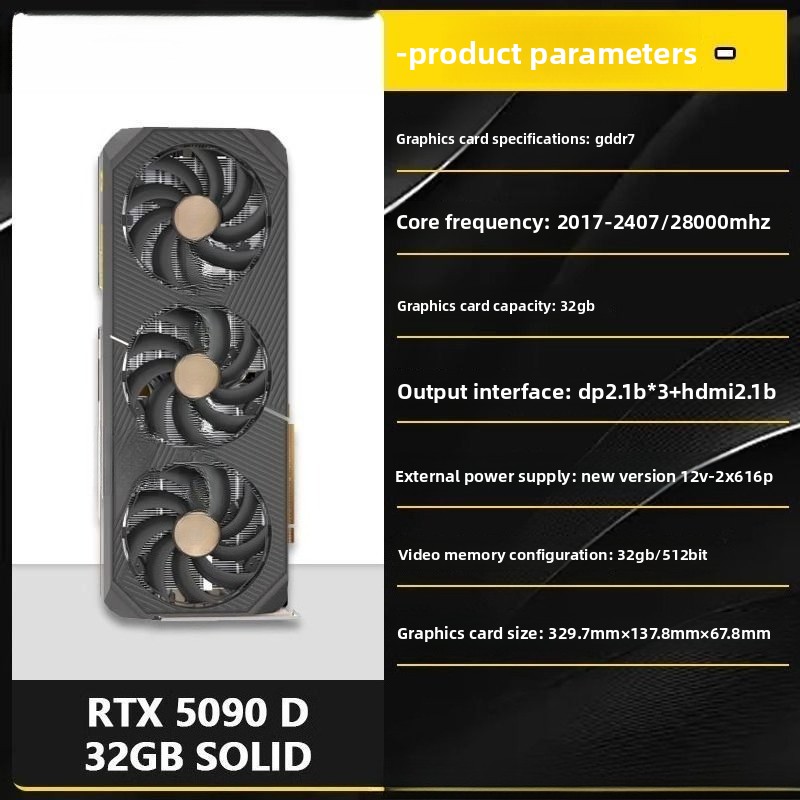 RTX 5090 D 32GB AI accelerated - огляд і ціна Rtx 5090 32Gb