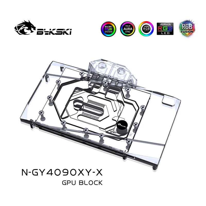 Bykski Water Block for GALAX G - огляд і ціна Rtx 4090 Water Block