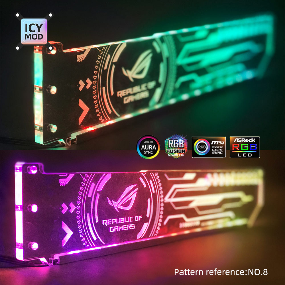 RGB VGA Holder Customize ARGB  - огляд і ціна Desktop Gaming Gpu 32Gb