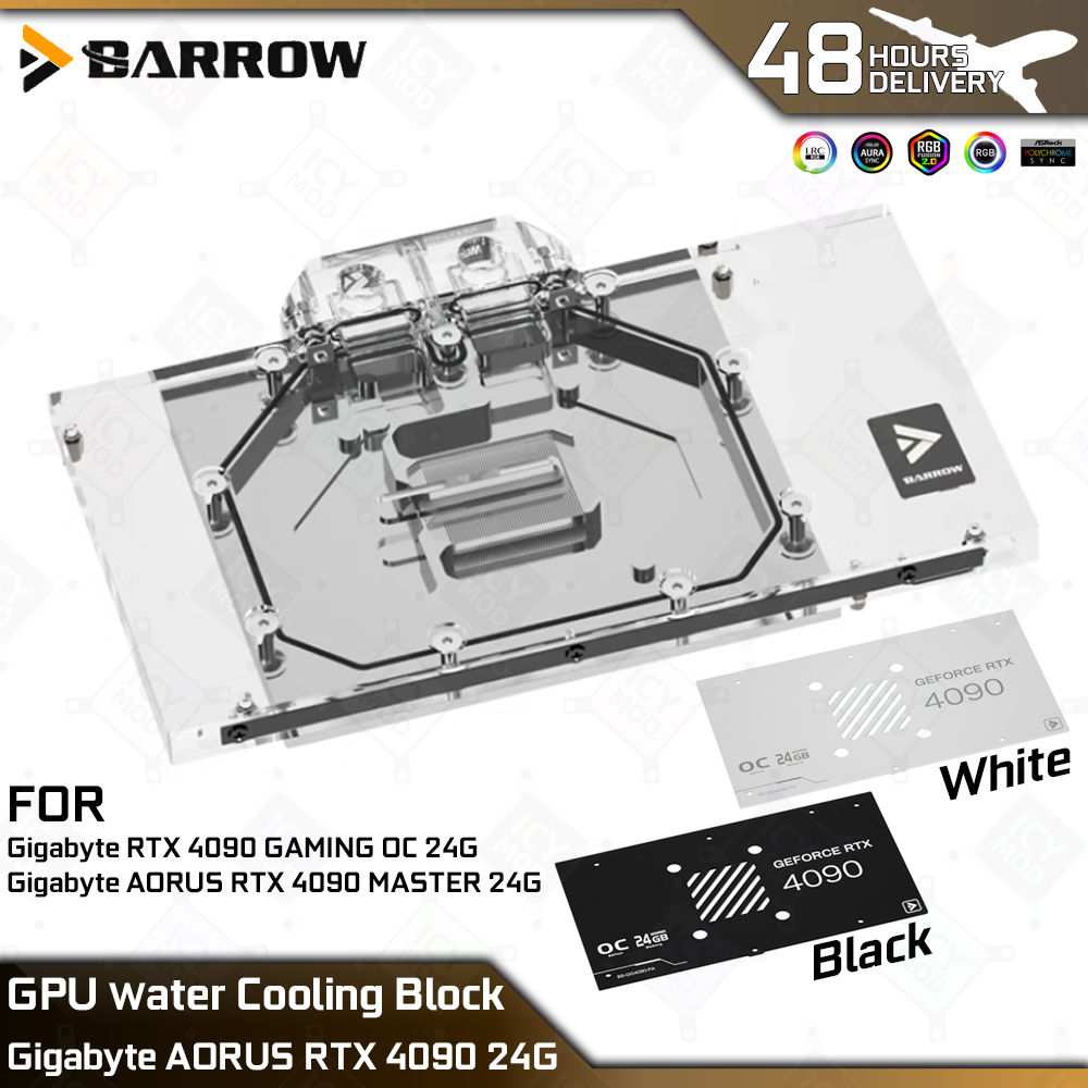 Barrow  GPU Water Cooler Block - огляд і ціна Rtx 4090 Water Block