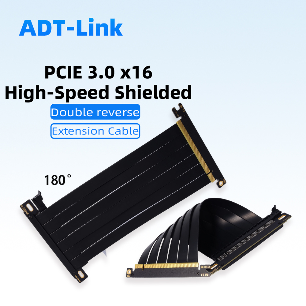 PCIE 3.0 X16 Riser Cable Doubl - огляд і ціна Pcie 5.0 Gpu Riser Cable