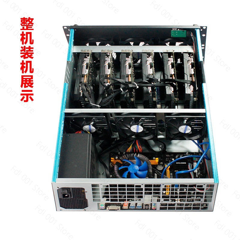 4U multi-graphics card chassis - огляд і ціна Server Gpu Chassis 4U