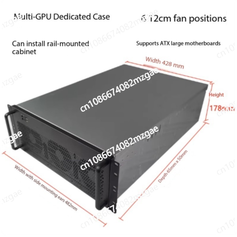 4U multi-graphics card chassis - огляд і ціна Server Gpu Chassis 4U