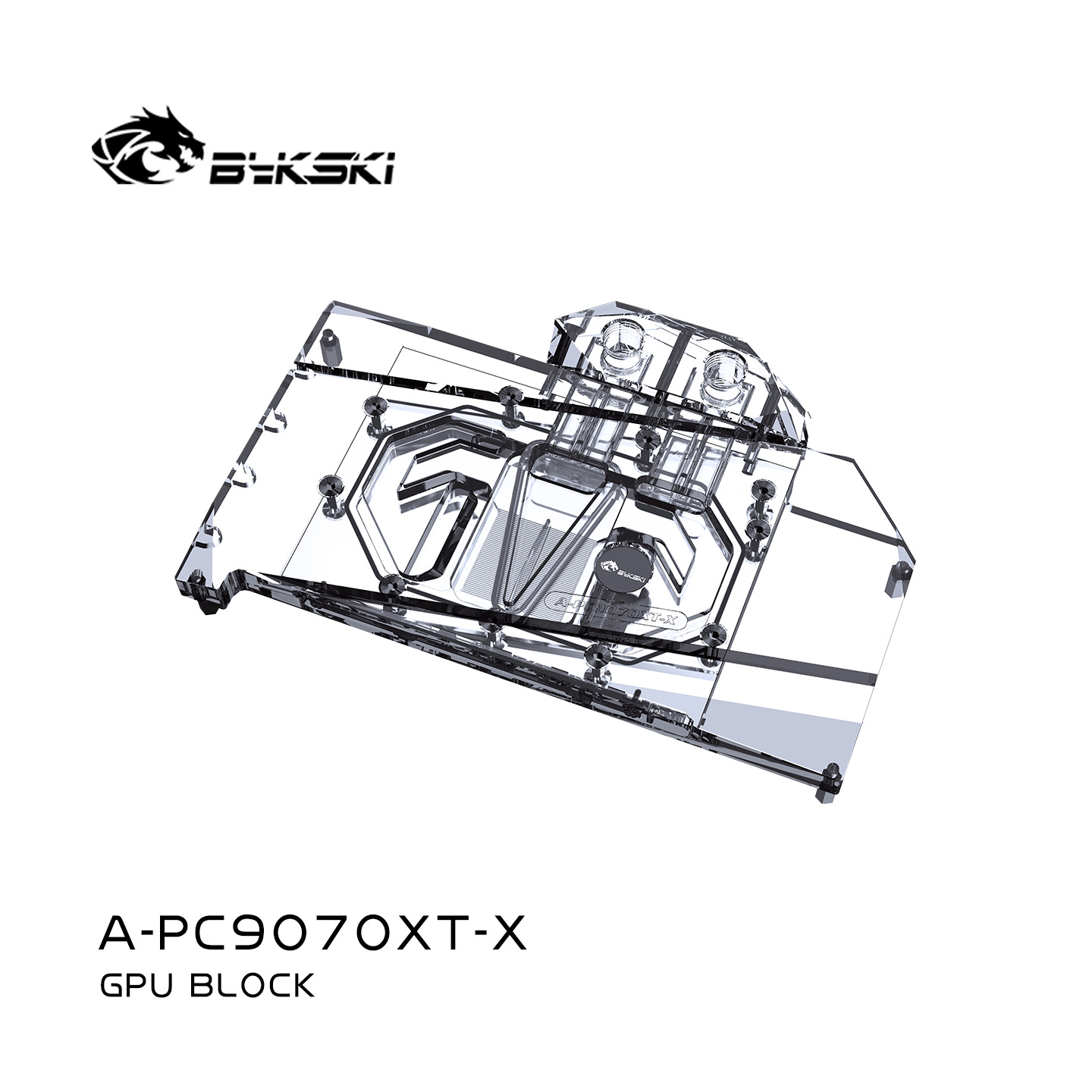Bykski A-PC9070XT-X GPU Block  - огляд і ціна Rx 9070 Xt